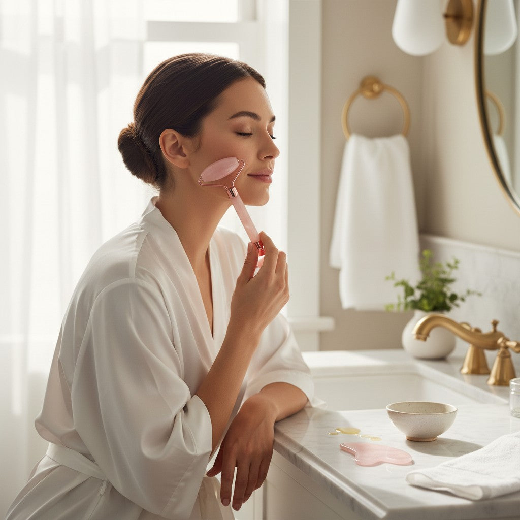 Gua-Sha Et Roller hydratant